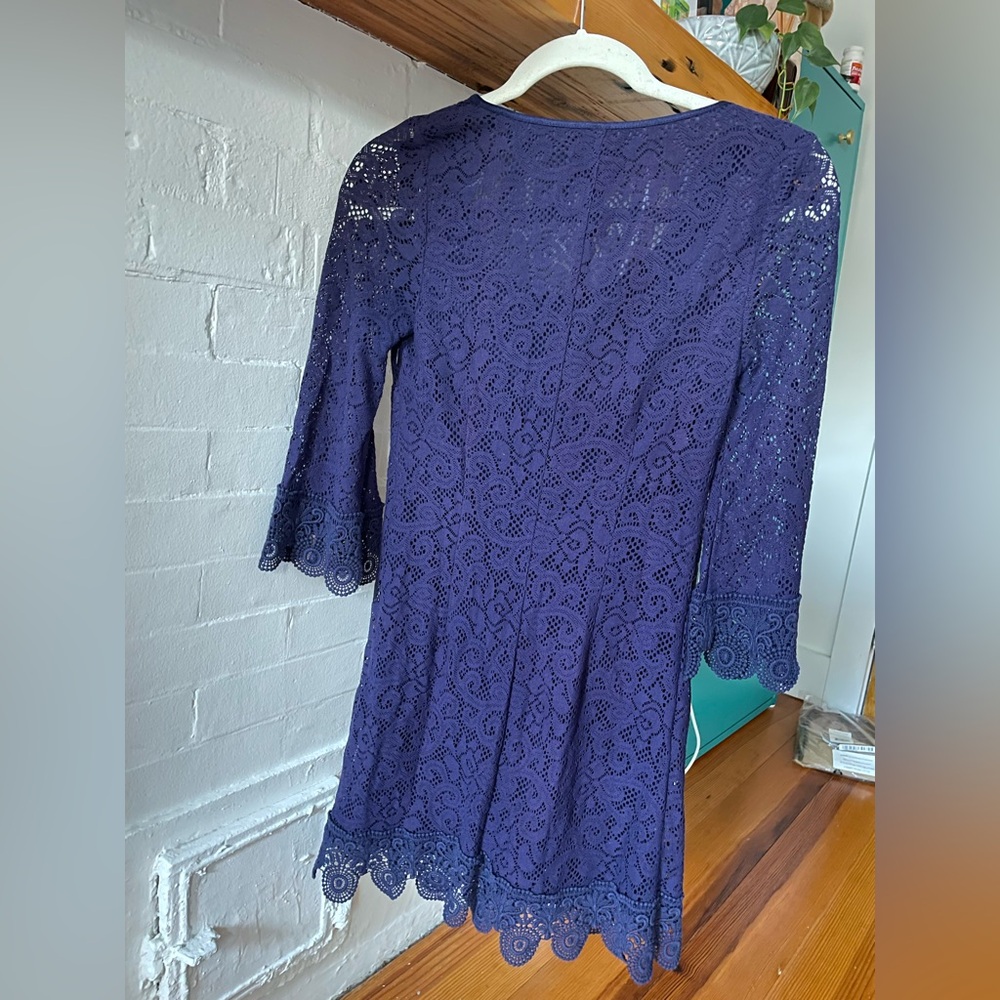 Laundry by Shelli Segal Dress - Navy - Picture 4 of 6